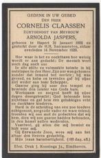 Cornelis Claassen 1866 Hapert + 1929 Hapert, 63 jaar, Verzamelen, Verzenden