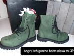 Angry Itch boots mt 39 nieuw, Overige kleuren, Boots, Angry Itch, Nieuw