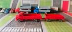 Oude Lego Mercedes truck met aanhangwagen., Ophalen of Verzenden, Zo goed als nieuw, Bus of Vrachtwagen, Overige merken