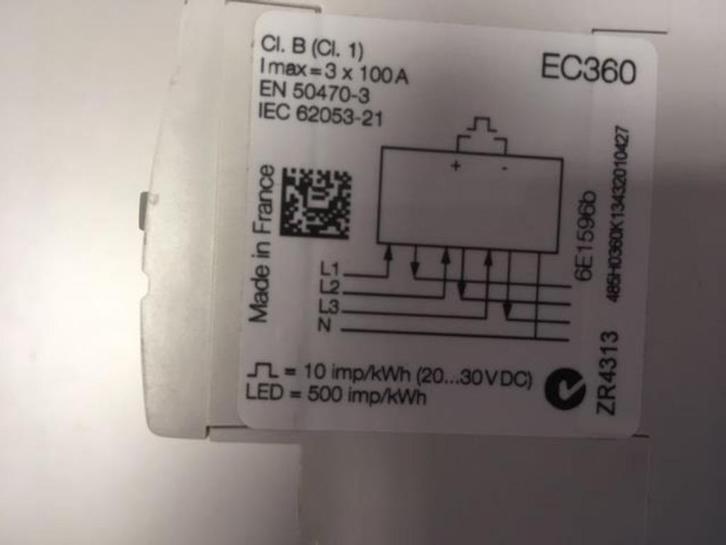 421. kWh meter Elektriciteitsmeter stroomtransformator, Hobby en Vrije tijd, Elektronica-componenten, Nieuw, Ophalen of Verzenden