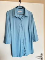 Studio anneloes poppy cuff blouse XXL lichtblauw, Blauw, Maat 46/48 (XL) of groter, Ophalen of Verzenden, Zo goed als nieuw