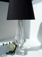 Daum lamp kristal glas, gesigneerd, jaren 30., Huis en Inrichting, Lampen | Tafellampen, Ophalen, Glas, Vintage