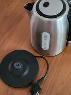 Inventum Waterkoker - RVS - 1.7L, Witgoed en Apparatuur, Waterkokers, 1 tot 2 liter, Ophalen, Gebruikt, Rvs