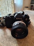 Nikon FE body + lens, Audio, Tv en Foto, Fotocamera's Analoog, Ophalen of Verzenden, Gebruikt, Spiegelreflex, Nikon