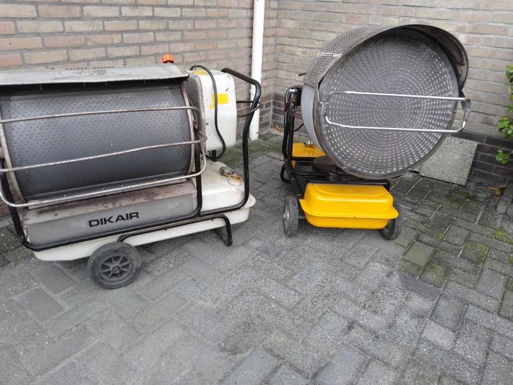 Heater val6 hittekanon infrarood kachel 40kW bouw/werkplaats, Tuin en Terras, Terrasverwarmers, Gebruikt, Vloer, Ophalen