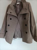 Taupe Mantel XS, Kleding | Dames, Jassen | Winter, H&M, Overige kleuren, Ophalen of Verzenden, Zo goed als nieuw