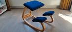 Stokke varier als nieuw, Huis en Inrichting, Stoelen, Ophalen of Verzenden, Zo goed als nieuw, Blauw, Eén