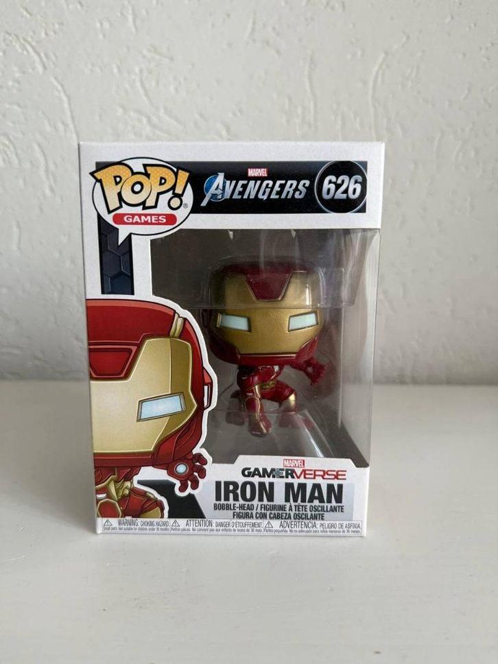 Funko Pop Marvel Avengers - Iron Man #626, Verzamelen, Poppetjes en Figuurtjes, Nieuw, Ophalen