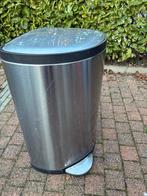 Simplehuman Afvalbak - Praktisch en Stijlvol, Ophalen, Gebruikt, Met pedaal, 50 tot 75 cm
