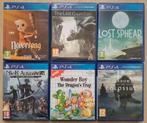 6 playstation 4 spellen z.g.a.n., 1 speler, Ophalen of Verzenden, Zo goed als nieuw, Vanaf 3 jaar
