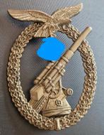 Repro Luchtafweergeschutsembleem van de Luftwaffe,, Verzamelen, Militaria | Algemeen, Ophalen of Verzenden, Luchtmacht, Duitsland