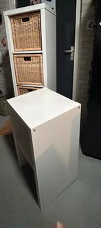 Witte Kast met manden IKEA, Huis en Inrichting, Minder dan 50 cm, Gebruikt, 200 cm of meer, Ophalen of Verzenden