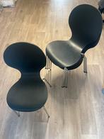 5x stapelstoel, Huis en Inrichting, Stoelen, Ophalen, Gebruikt, Grijs, Vijf, Zes of meer stoelen