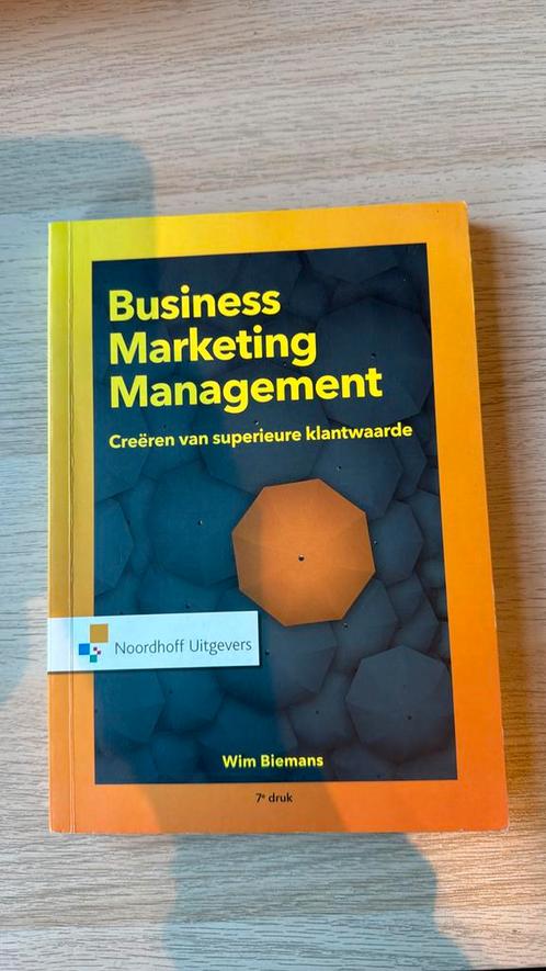 Wim Biemans - Business marketing management, Boeken, Economie, Management en Marketing, Zo goed als nieuw, Management, Ophalen of Verzenden