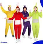 Teletubbie onesie pak in alle maten en kleuren, Carnaval, Nieuw, Ophalen of Verzenden, X