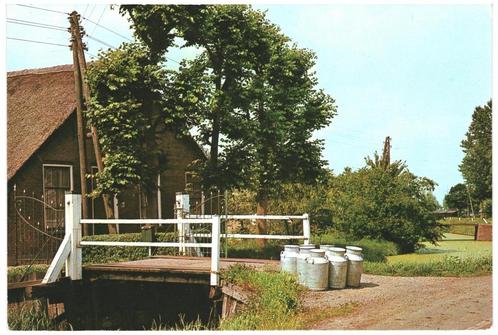 958881 Bodegaven ZH _gelopen met mooie zegel Vincent, Verzamelen, Ansichtkaarten | Nederland, Gelopen, Noord-Holland, Ophalen of Verzenden