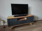 Henders and Hazel lowboard TV kast, Ophalen, Eikenhout, 100 tot 150 cm, Zo goed als nieuw