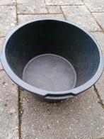 zwart kuip bak  Prijs €7,50, Tuin en Terras, Bloembakken en Plantenbakken, Ophalen, Gebruikt, Rond, Kunststof