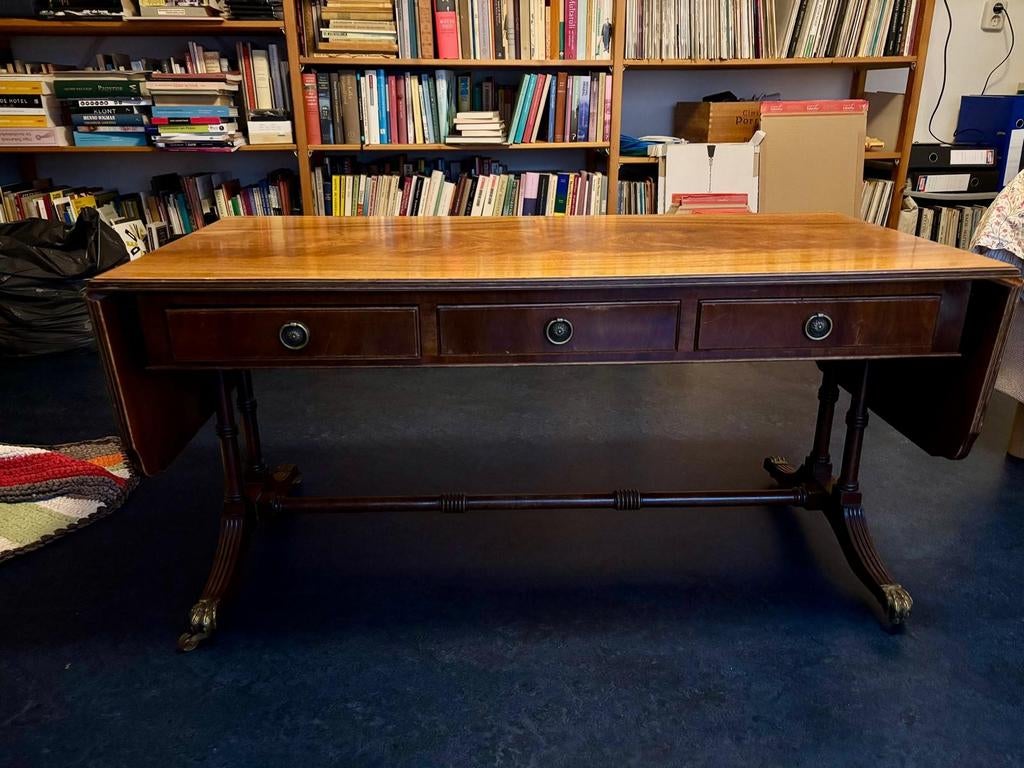 Mooie hangoorsalontafel, Gebruikt, 100 tot 150 cm, 50 tot 100 cm, Rechthoekig