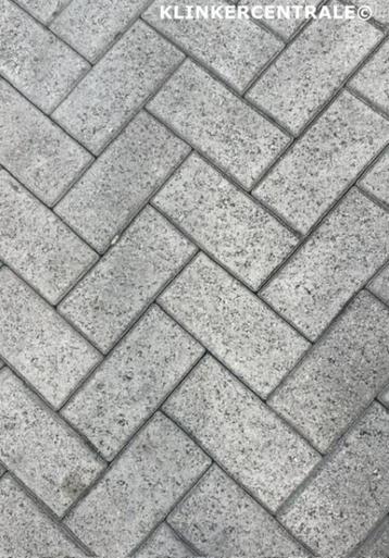 ROOIKORTING 1.300m2 grijs betonklinkers straatstenen bkk bss beschikbaar voor biedingen