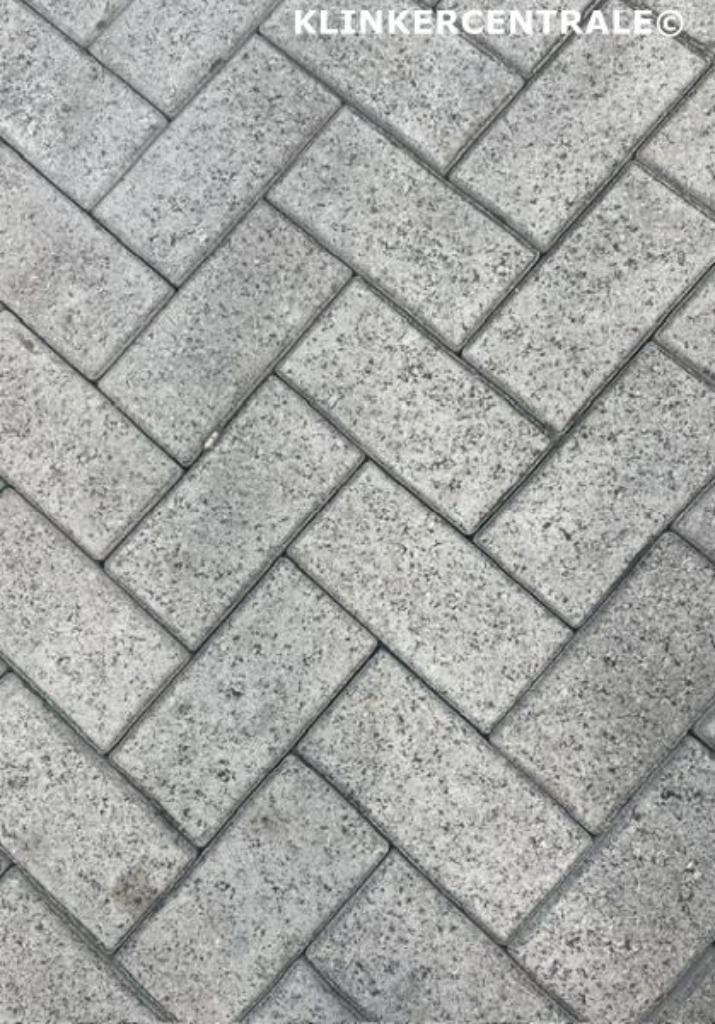 ROOIKORTING 1.300m2 grijs betonklinkers straatstenen bkk bss, Tuin en Terras, Tegels en Klinkers, Gebruikt, Klinkers, Beton, 10 m² of meer