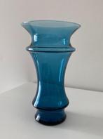Royal Leerdam prachtige hoge blauwe vaas Jan van der Vaart, Antiek en Kunst, Verzenden