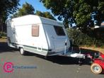 Chateau Calista 390 Frans Bed en Treinzit #TOPPER#, Caravans en Kamperen, Caravans, Chateau, Bedrijf, 6 tot 7 meter, Schokbreker