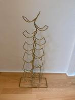 Wijnrek goud, Ophalen, Zo goed als nieuw, Metaal, Minder dan 50 cm