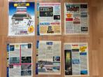 Posters c64 geplastificeerd advertenties en reviews commodor, Ophalen, Rechthoekig Staand, Nieuw, A1 t/m A3