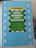 Nieuw Handboek voor de Puzzelaar Th Kooijman, Hobby en Vrije tijd, Denksport en Puzzels, Ophalen, Minder dan 500 stukjes, Nieuw