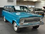 Jeep Wagoneer 3.8 Body Off gerestaureerd, zeer mooie auto, Auto's, Gebruikt, Overige carrosserieën, Blauw, Leder en Stof