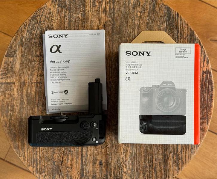 Sony VG-C4EM Verticale Grip - Zo goed als nieuw!, Audio, Tv en Foto, Fotografie | Accu's en Batterijen, Zo goed als nieuw, Ophalen
