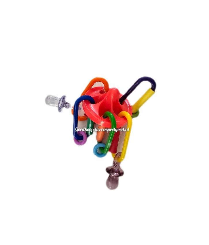Vogelspeelgoed   " Mini UFO Toy  "  OP=OP!, Dieren en Toebehoren, Vogels | Toebehoren, Nieuw, Speelgoed, Ophalen of Verzenden
