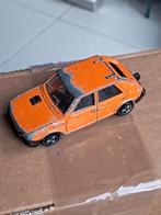 Majorette Fiat Ritmo oranje bespeeld maar compleet, Ophalen of Verzenden, Gebruikt, Bus of Vrachtwagen