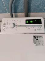 Whirlpool bovenlader wasmachine – 7 kg – 6th Sense Inverter, Ophalen, Zo goed als nieuw, 1200 tot 1600 toeren, 85 tot 90 cm