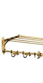 Kapstok messing Eichholtz nieuwstaat Art Deco Art Nouveau, Wandkapstok, Ophalen of Verzenden, Zo goed als nieuw, Minder dan 100 cm