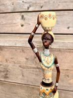 Afrikaans beeldje 58cm, Antiek en Kunst, Ophalen