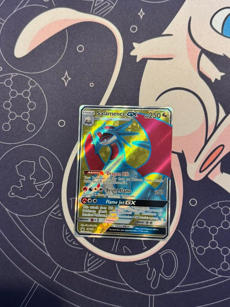 Pokémon kaarten Salamence GX #SM139, Ophalen of Verzenden, Zo goed als nieuw, Losse kaart