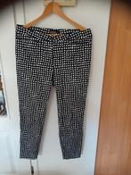 Zwart wit broek van Cambio River maat 38/40, Cambio, Verzenden, Zo goed als nieuw, Maat 38/40 (M)