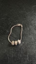 Trollbeads glaskralen, Ophalen of Verzenden, Zo goed als nieuw, Zilver