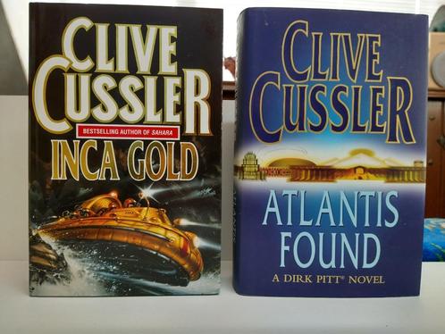 CLIVE CUSSLER - DIRK PITT SERIES 01 (2 ENGLISH HARDCOVERS), Boeken, Thrillers, Nieuw, Nederland, Verzenden