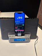 sony wekkerradio + iphone connector, Audio, Tv en Foto, Radio's, Ophalen of Verzenden, Zo goed als nieuw, Radio