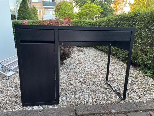 Zwart bureau (IKEA MICKE), Huis en Inrichting, Bureaus, Gebruikt, Bureau, Ophalen