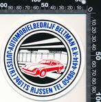 Sticker: Automobielbedrijf Beltman - Datsun - Rijssen, Ophalen of Verzenden, Zo goed als nieuw, Auto of Motor