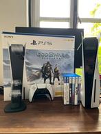 Playstation 5 disk + 6 spellen + oplaadstation, Spelcomputers en Games, Spelcomputers | Sony PlayStation 5, Ophalen of Verzenden