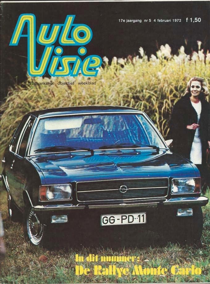 Autovisie 5 1972 : Simca 1000 Rallye - Renault 4 - Lancia, Boeken, Auto's | Folders en Tijdschriften, Gelezen, Algemeen, Ophalen of Verzenden