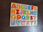 Letterpuzzel, Gebruikt, 10 tot 50 stukjes, Ophalen of Verzenden, Van hout