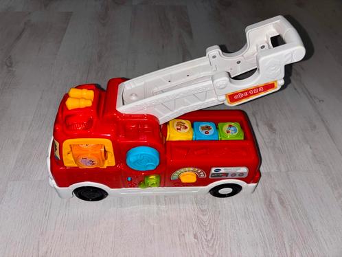 Vtech Stapel & Leer Brandweer, Kinderen en Baby's, Speelgoed | Babyspeelgoed, Gebruikt, Auto, Met licht, Ophalen of Verzenden