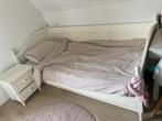 1 persoons meiden bed met slaaplade, matras en nachtkastje, Kinderen en Baby's, Kinderkamer | Bedden, Ophalen, 85 tot 100 cm, Gebruikt