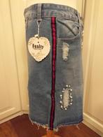 Mini Rok Damage XS 34 Spijker met Parels Nieuw ( Jool ), Nieuw, Maat 34 (XS) of kleiner, Boven de knie, Verzenden